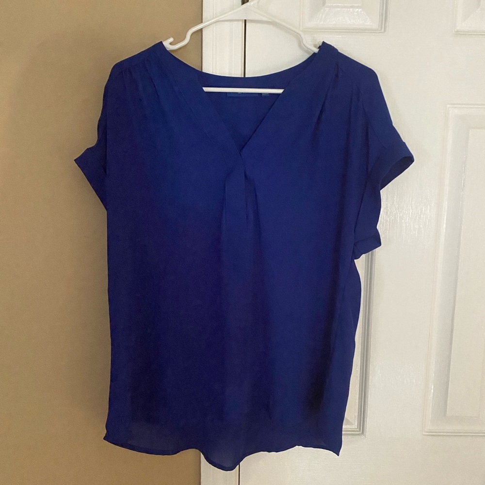 Cobalt Blue Blouse